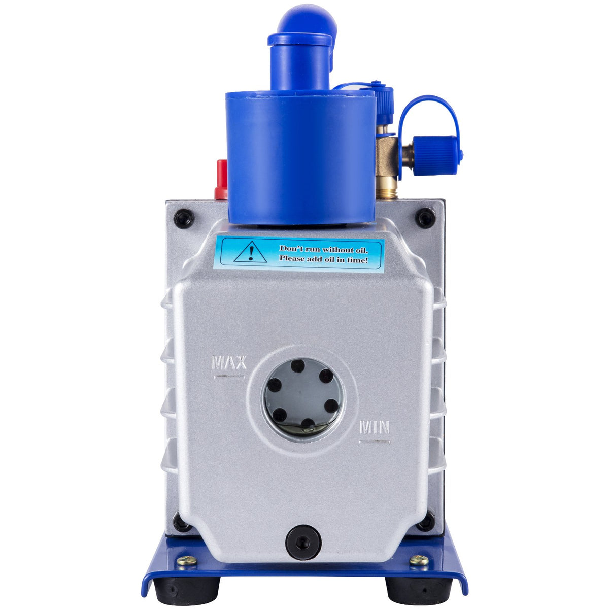 Vacuum Pump Kit 4.8CFM 1/3HP Single Stage with Manifold Gauge for HVAC A/C