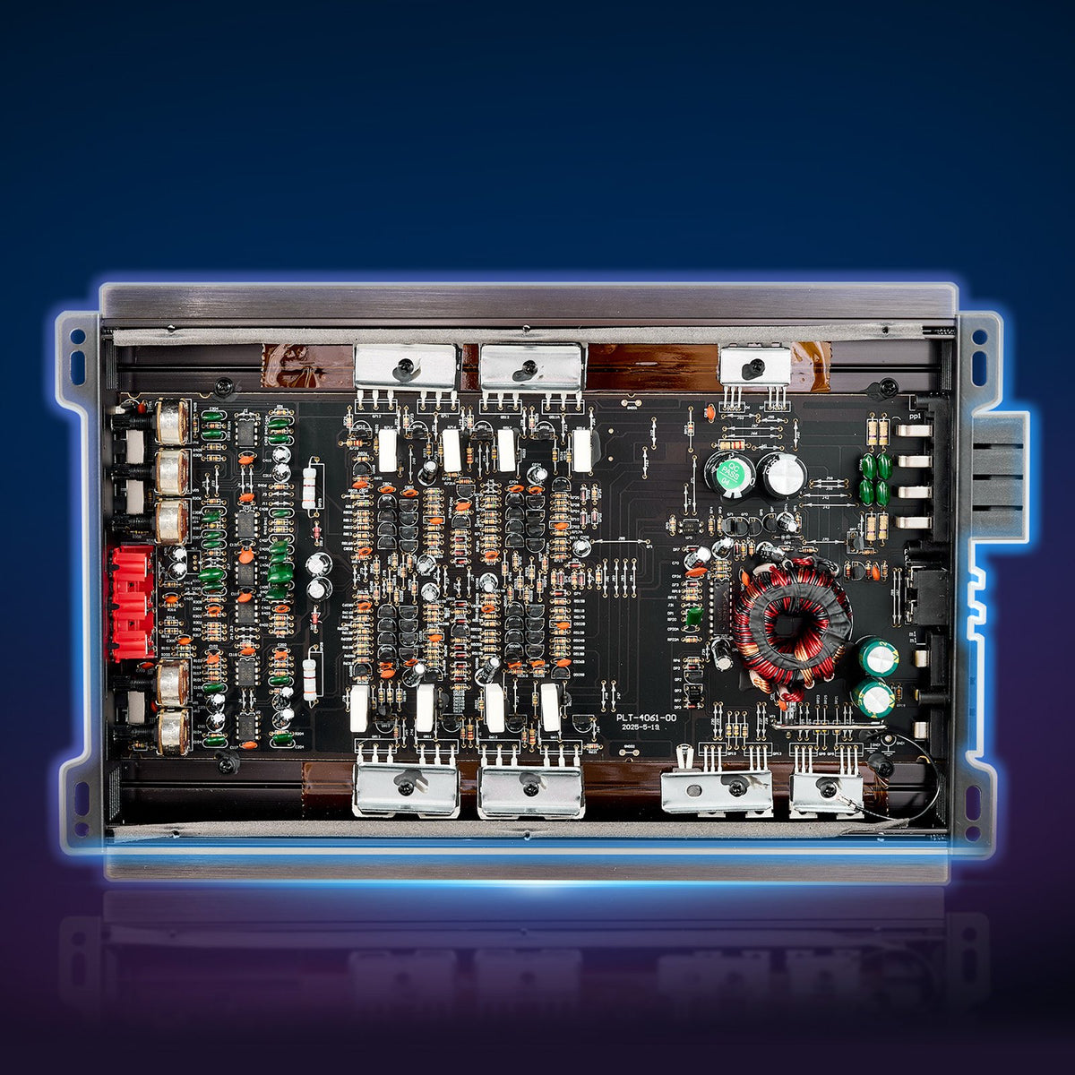 4-Channel Bridgeable Car Audio Amplifier Stereo Amp for 12V Vehicles