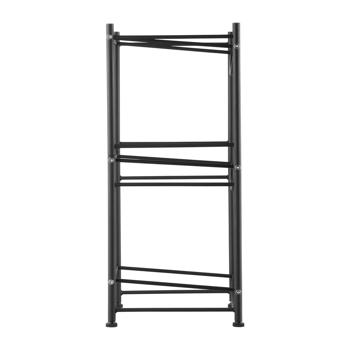 Water Jug Holder 3 Tiers 5 Gallon Single Row Rack for 3 Bottles Heavy Duty Black