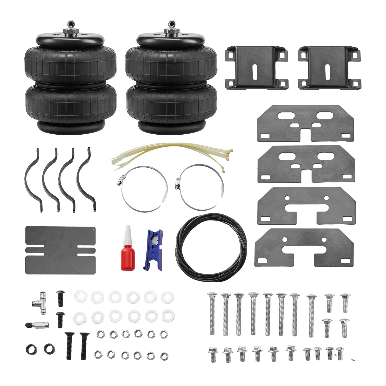 Air Bag Suspension Kit 5000 lbs Load Adjustable 5-100 PSI for Ford F250/F350