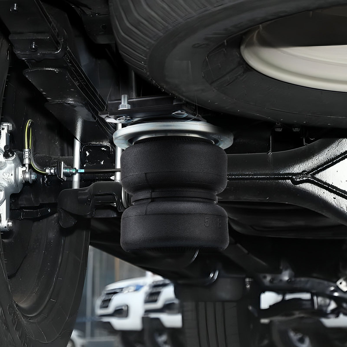 Air Bag Suspension Kit for 2014-2023 Dodge Ram 2500 5000 lbs 5-100 PSI