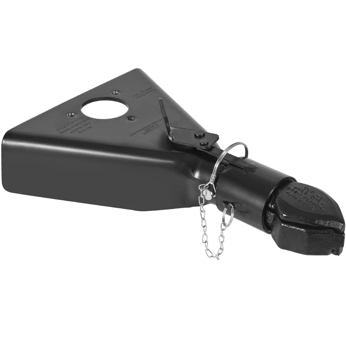 A-Frame Trailer Coupler, Heavy Duty Steel, 2-Inch Hitch, 7000 lbs Towing, Black