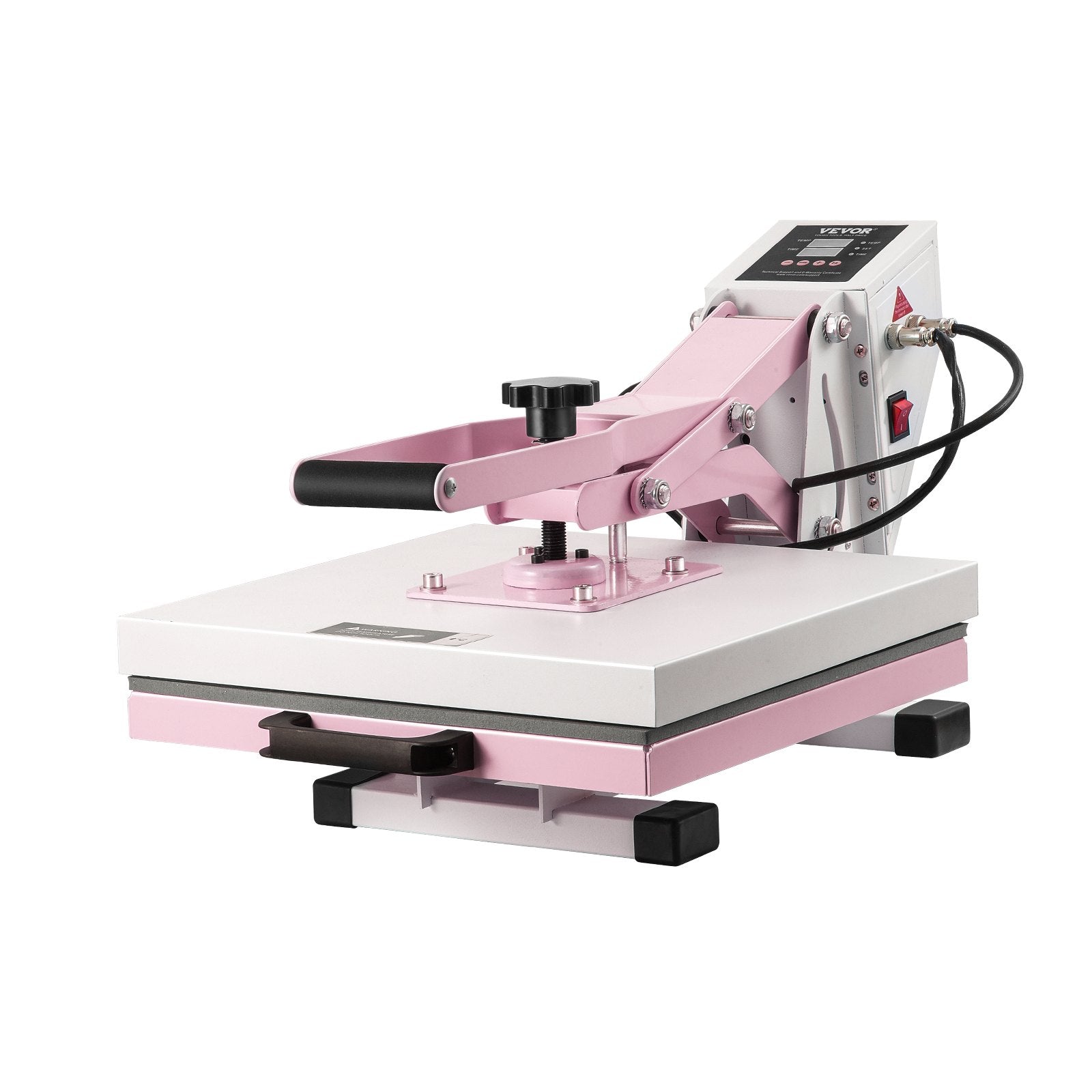 15x15 Inch Digital Heat Press Machine with Pull-Out Drawer for T-Shirts and Bags