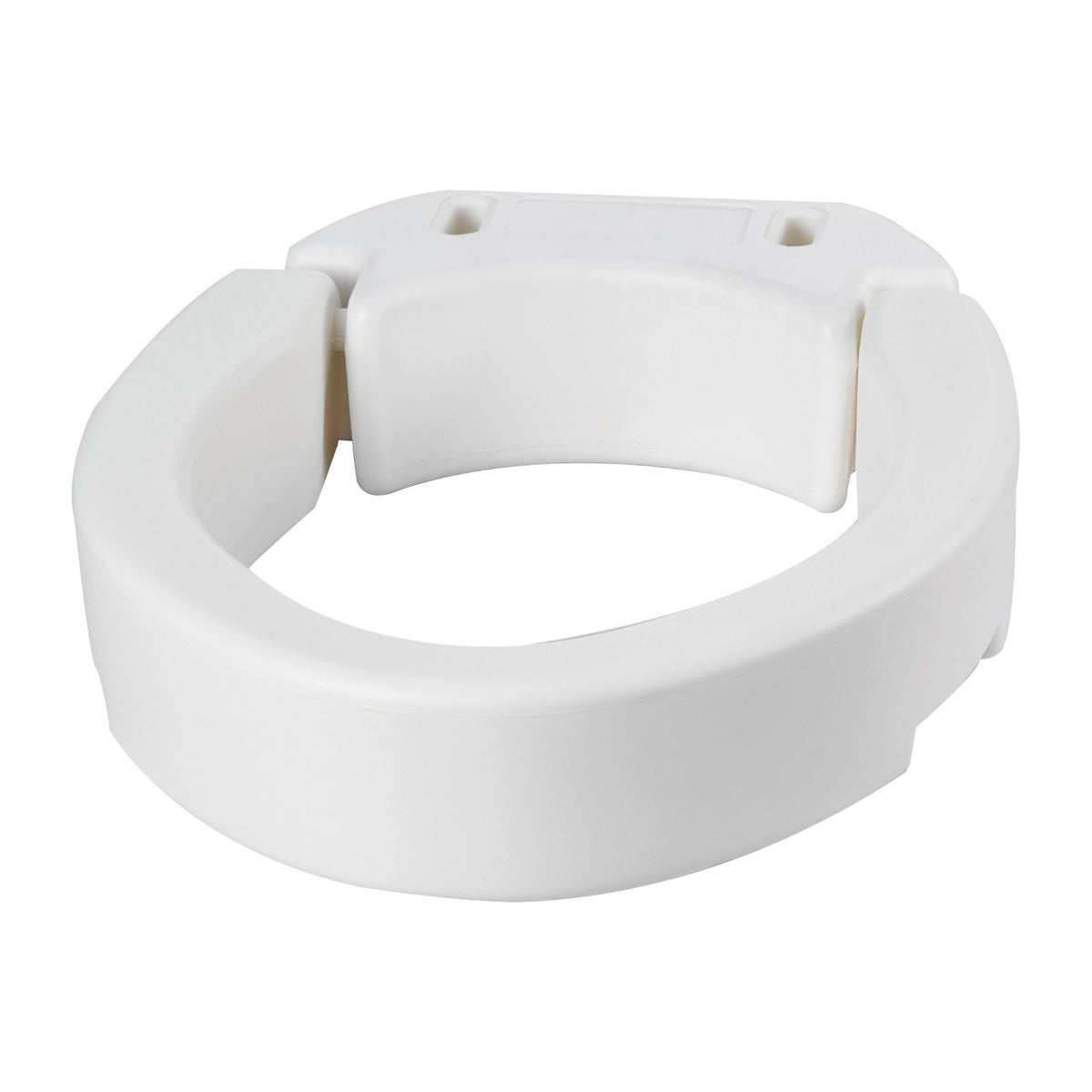Raised Toilet Seat 136.1kg 88.9mm Lift Elongated Commode Riser Seniors Elderly