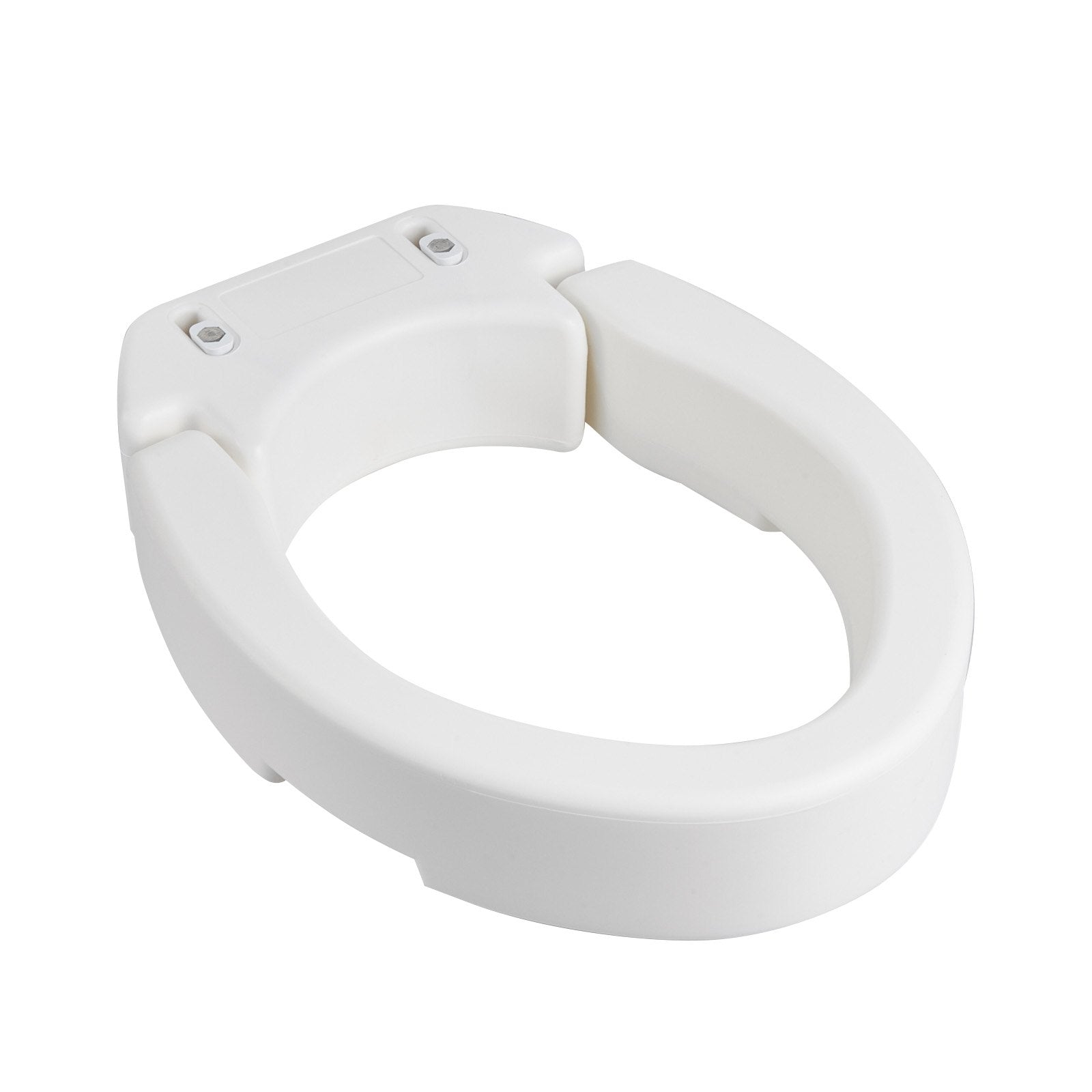 Raised Toilet Seat 136.1kg 88.9mm Lift Elongated Commode Riser Seniors Elderly