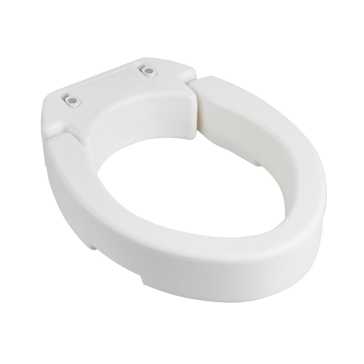 Raised Toilet Seat 136.1kg 88.9mm Lift Elongated Commode Riser Seniors Elderly