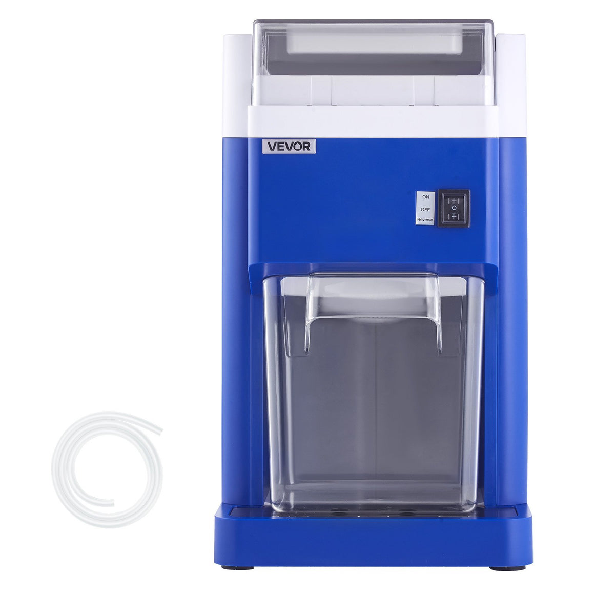 Commercial Ice Shaver 1.8L Electric Snow Cone Maker with Stainless Steel Blades