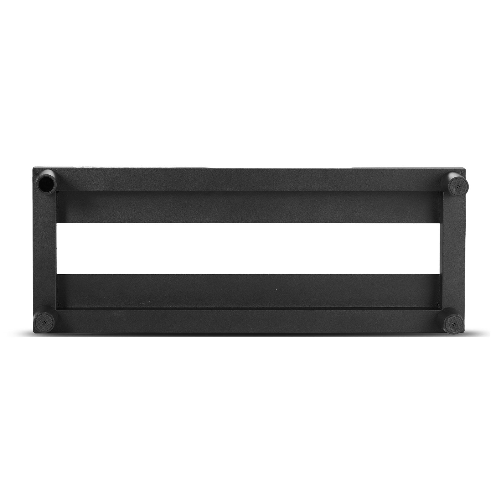 Guitar Pedal Board 15x5.7in Aluminum Alloy Carry Bag Velcro Straps 4-6 Pedals
