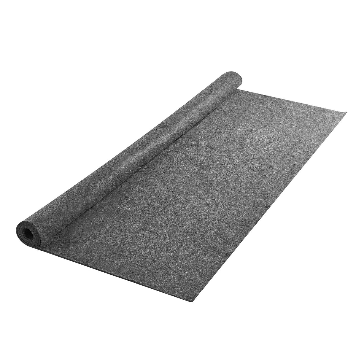 Rug Pad 8x10' 1/2" Thick Polyester Felt Carpet Cushion Gray Premium Comfort