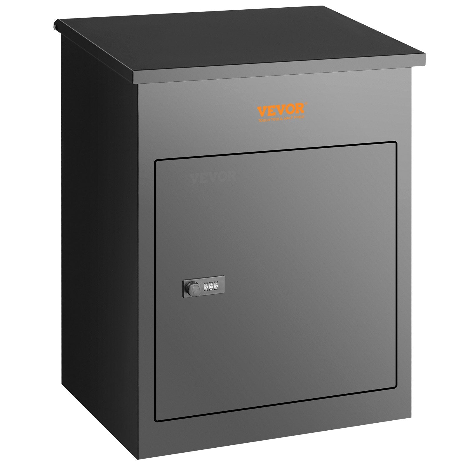 Mailboxes for Outside 17.3"x13.8"x22.8" Galvanized Steel Lockable Waterproof