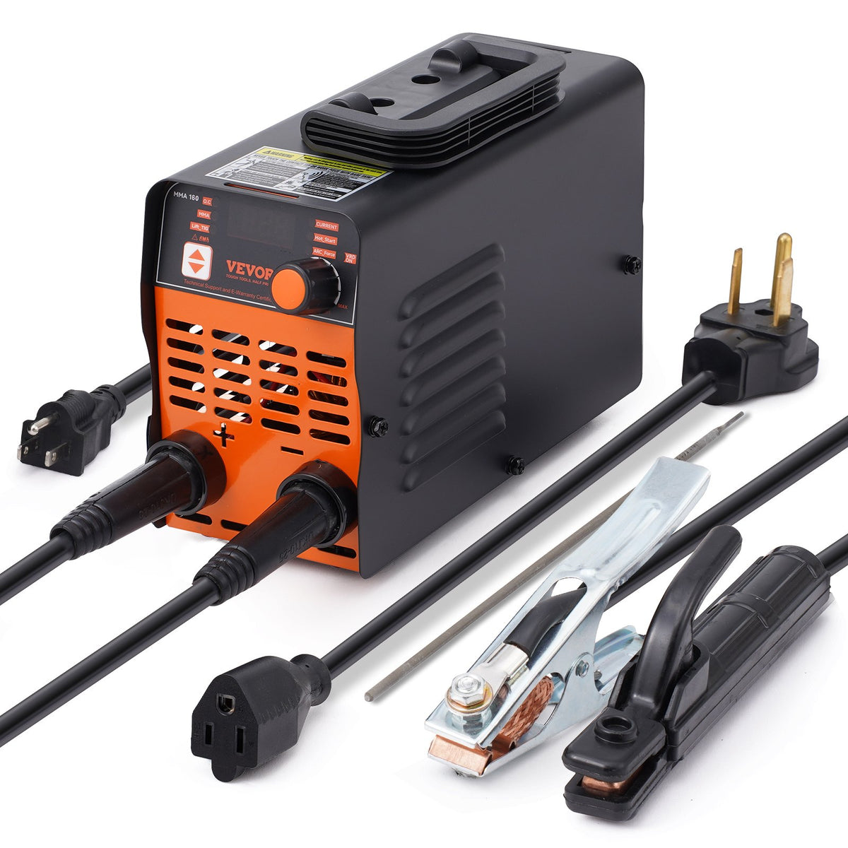 Stick Welder 220V 160A ARC/Lift TIG 2-in-1 Portable Welding Machine LED Display