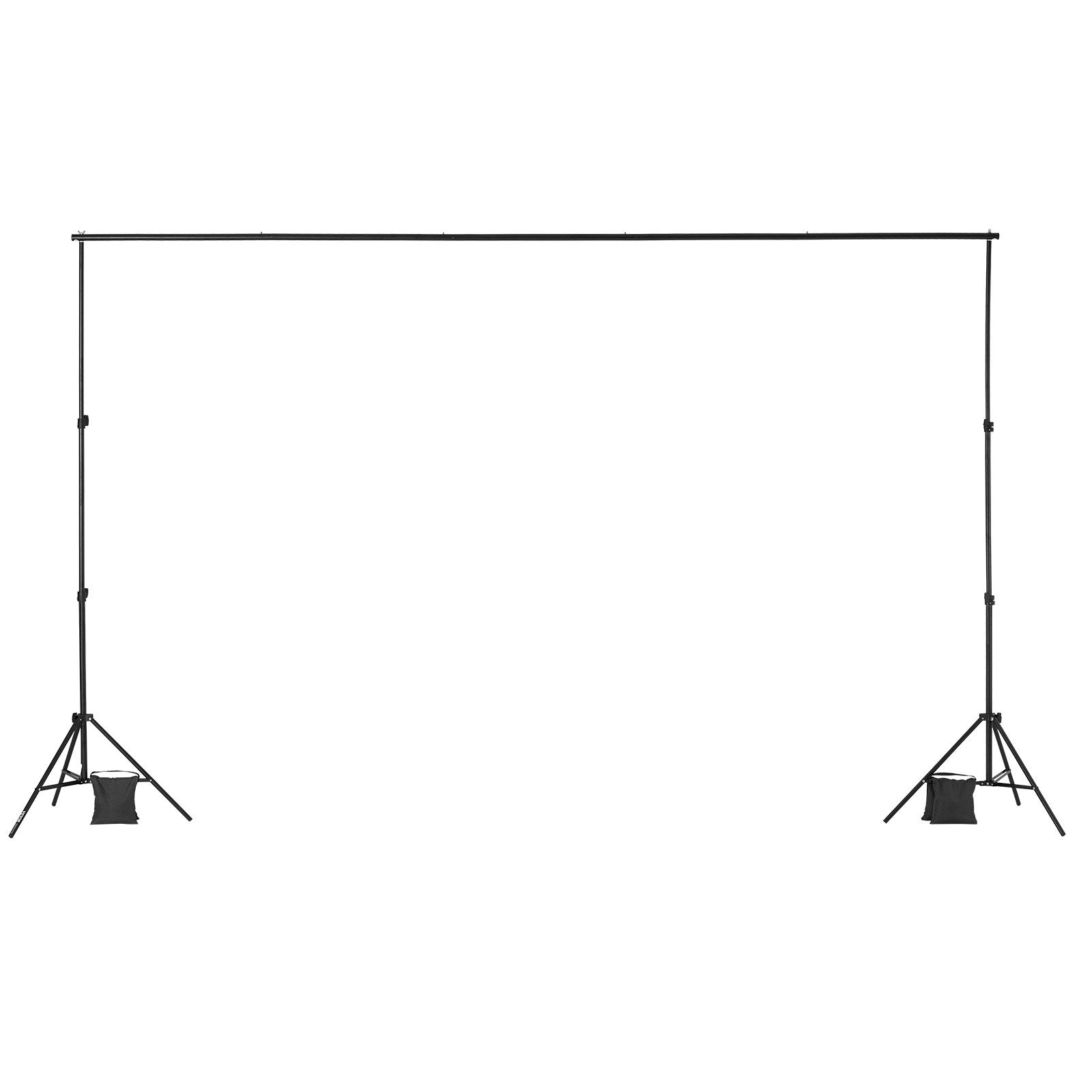 Backdrop Stand 198x300cm Adjustable Photo Kit with 5 Crossbars Studio Party