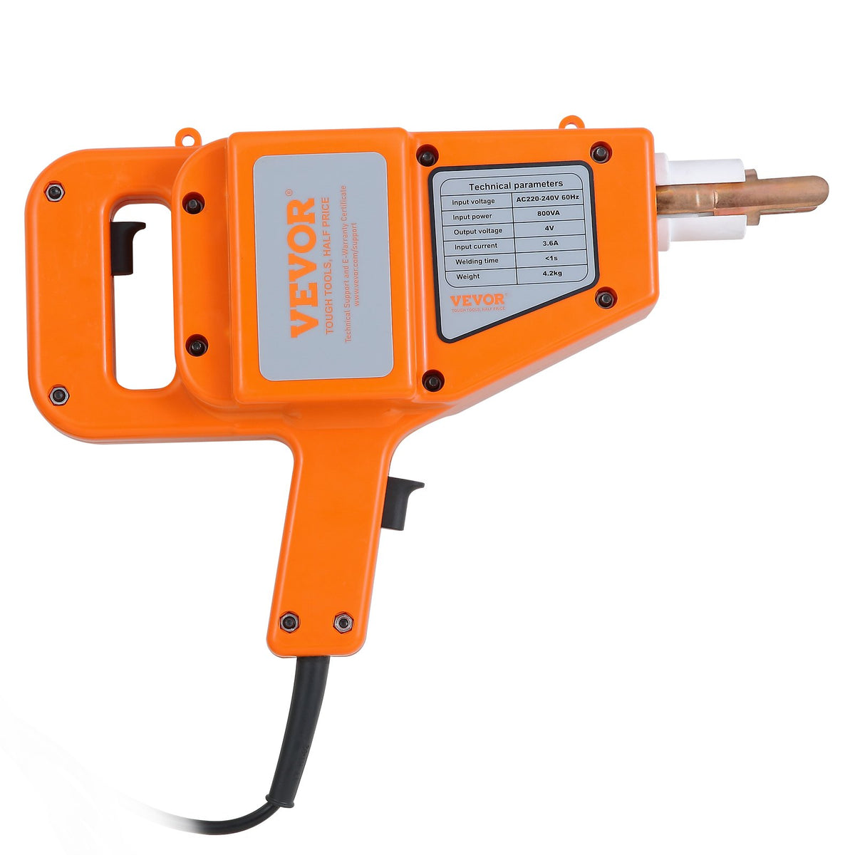 Stud Welder Kit 1600A 800VA 220V Dent Repair Spot Welder with Accessories