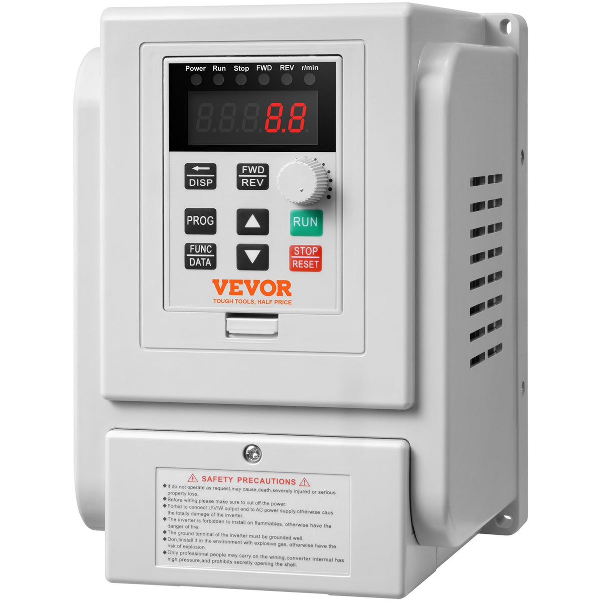 VFD 5HP 4KW 18A 1-Phase to 3-Phase 220V-240V AC Motor Drive