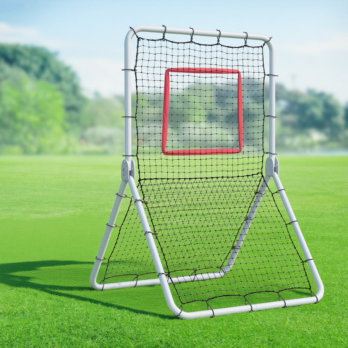 Baseball & Softball Rebounder Net 3.5x6ft PitchBack Trainer 5 Adjustable Angles