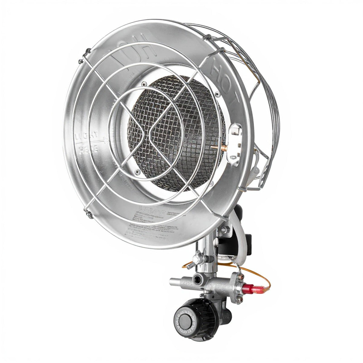 Tank Top Heater Propane with Trolley 15000 BTU Infrared 180 Degree Tanks