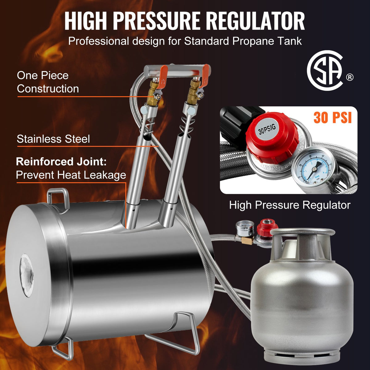 Propane Melting Furnace Kit 8KG Gas Metal Foundry Kiln Crucible Tongs Casting