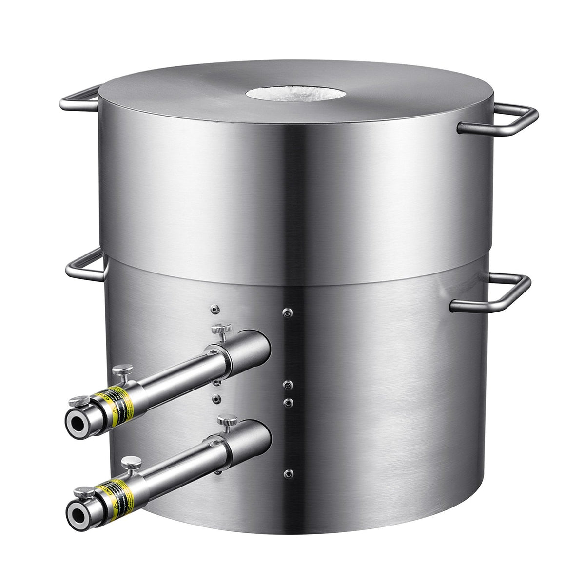 Propane Melting Furnace Kit 16KG Dual Burner with Crucibles Tongs Gold Silver