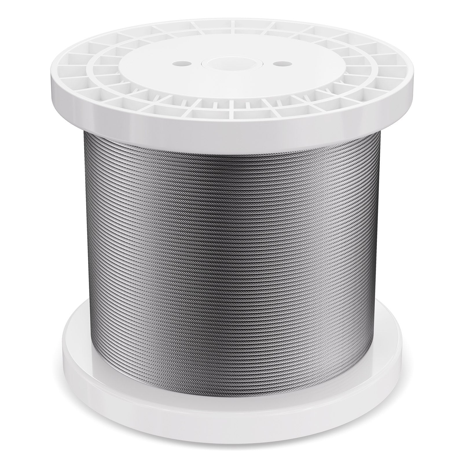 Wire Rope Kit, 3.18 mm 305 m 316 Stainless Steel Cable with Cutter and Gloves