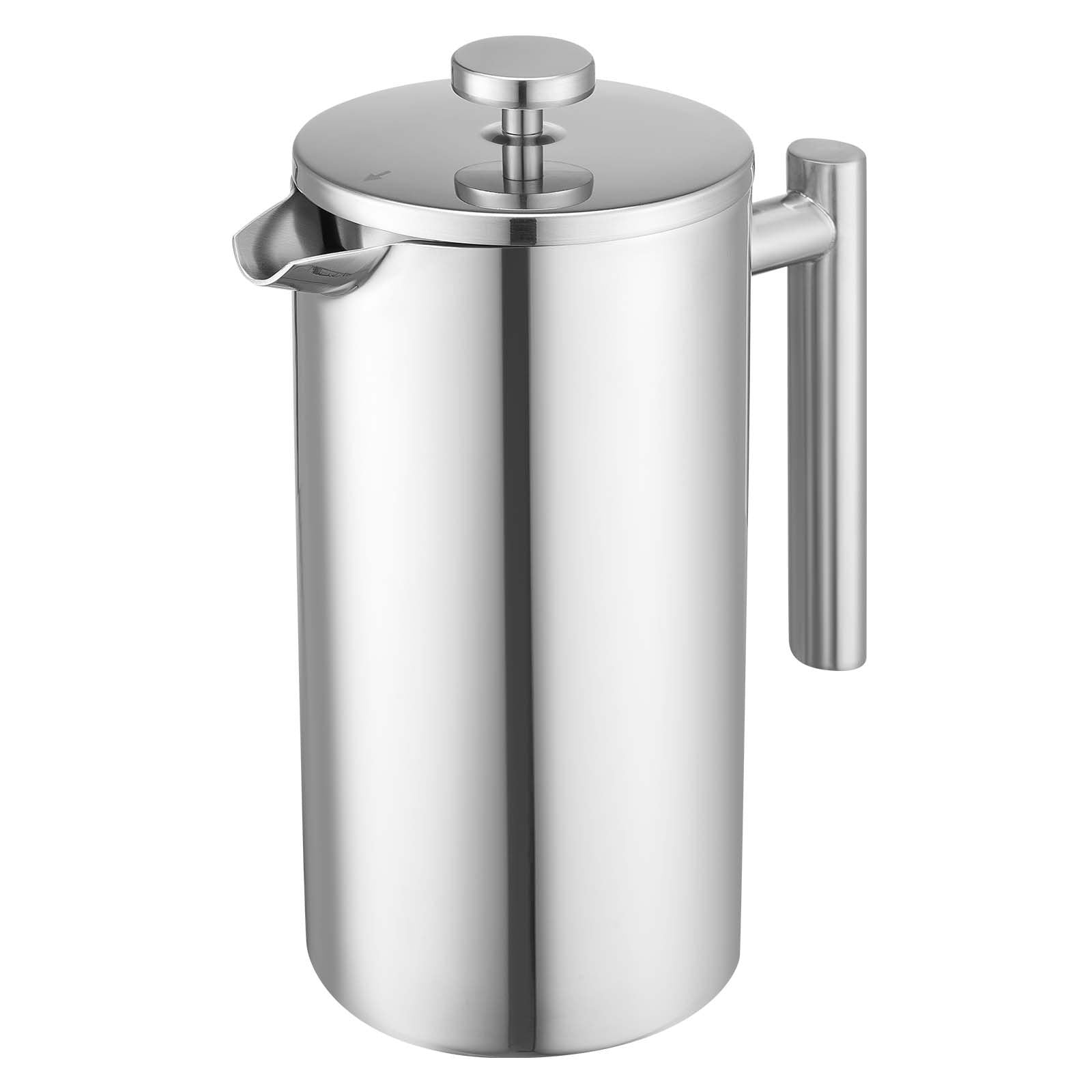 French Press Coffee Maker 1.5L, Stainless Steel Tea Press, Double Wall Insulated