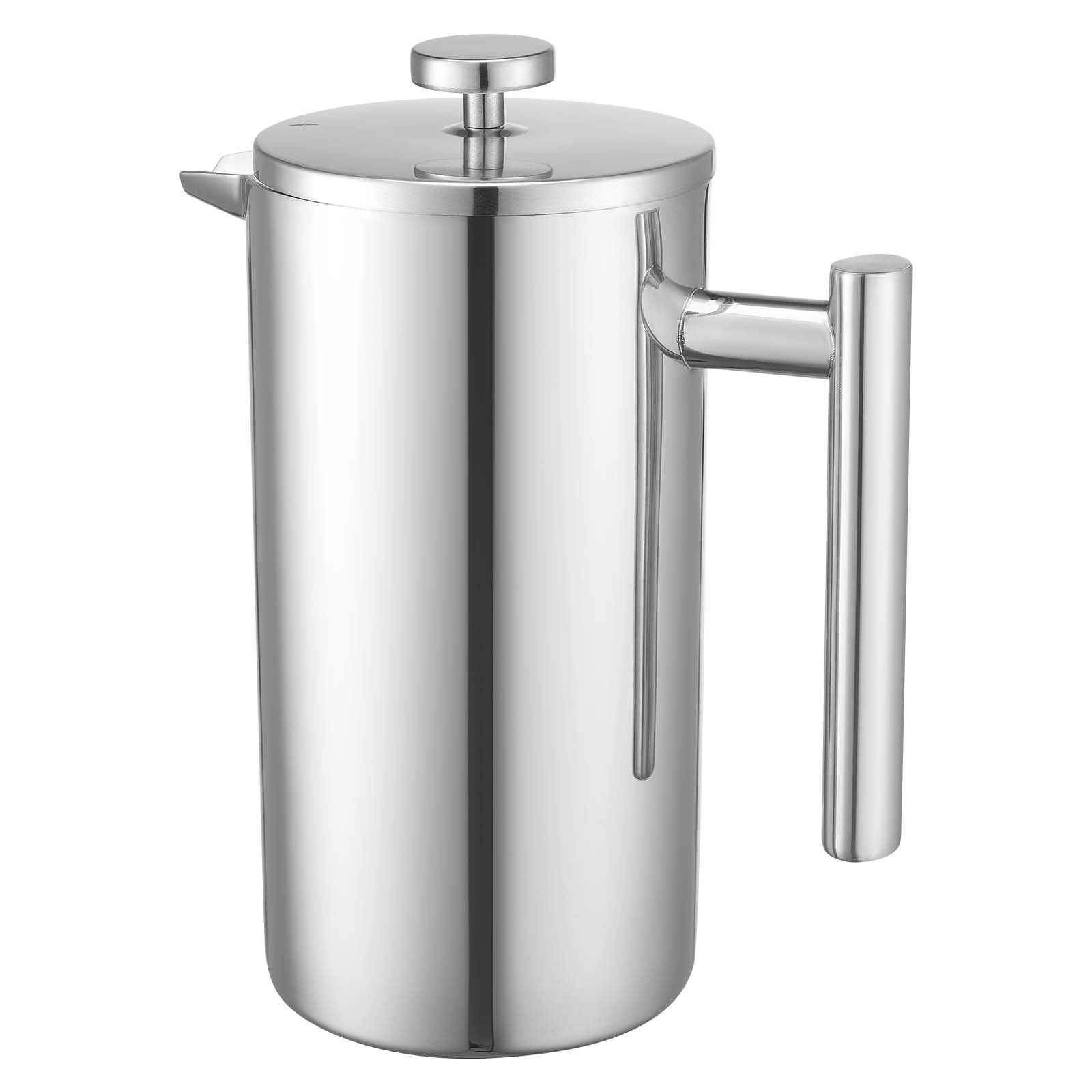 French Press Coffee Maker 1.5L, Stainless Steel Tea Press, Double Wall Insulated