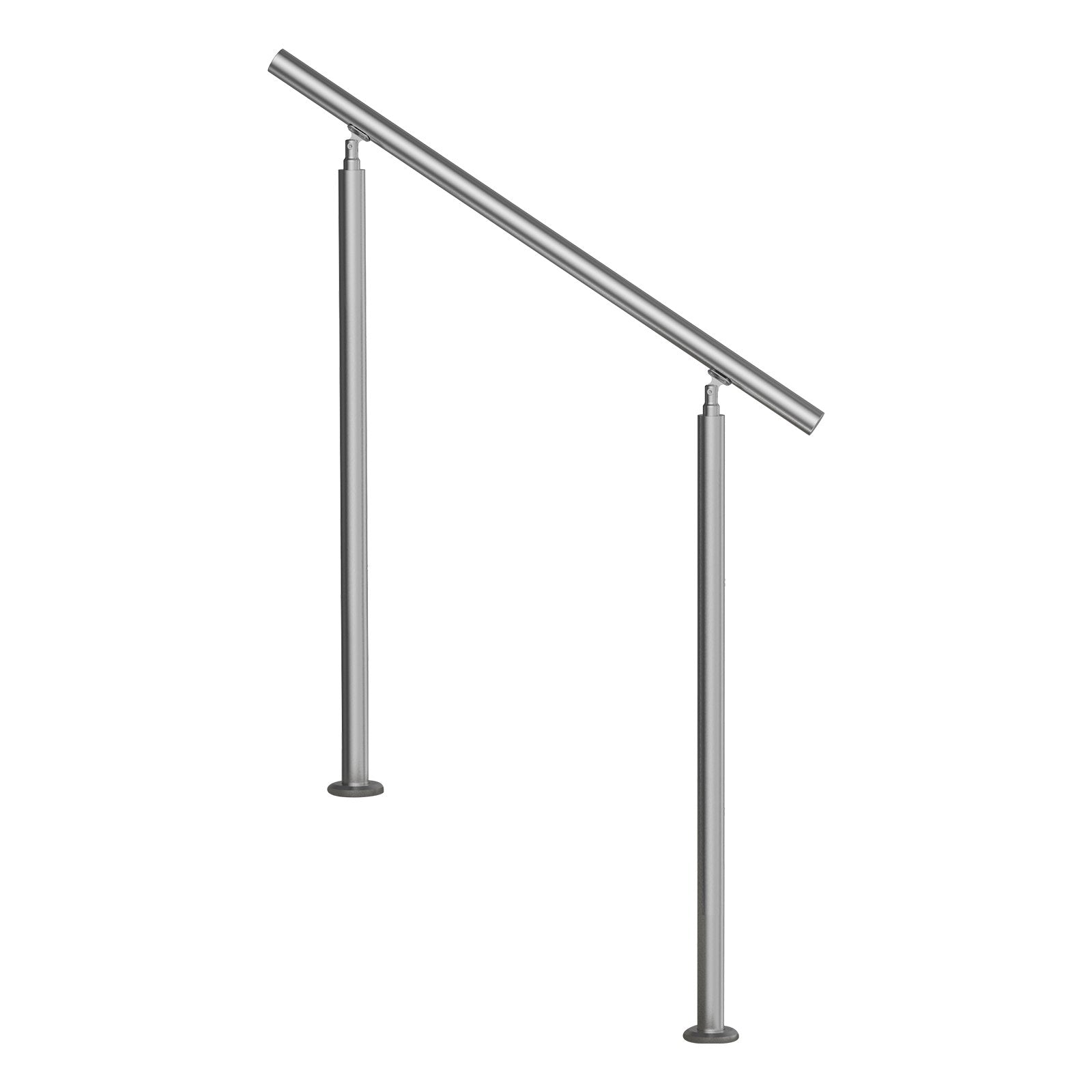 Handrails Outdoor Steps 39.4in Stainless Steel Stair Rail Kit Seniors Deck