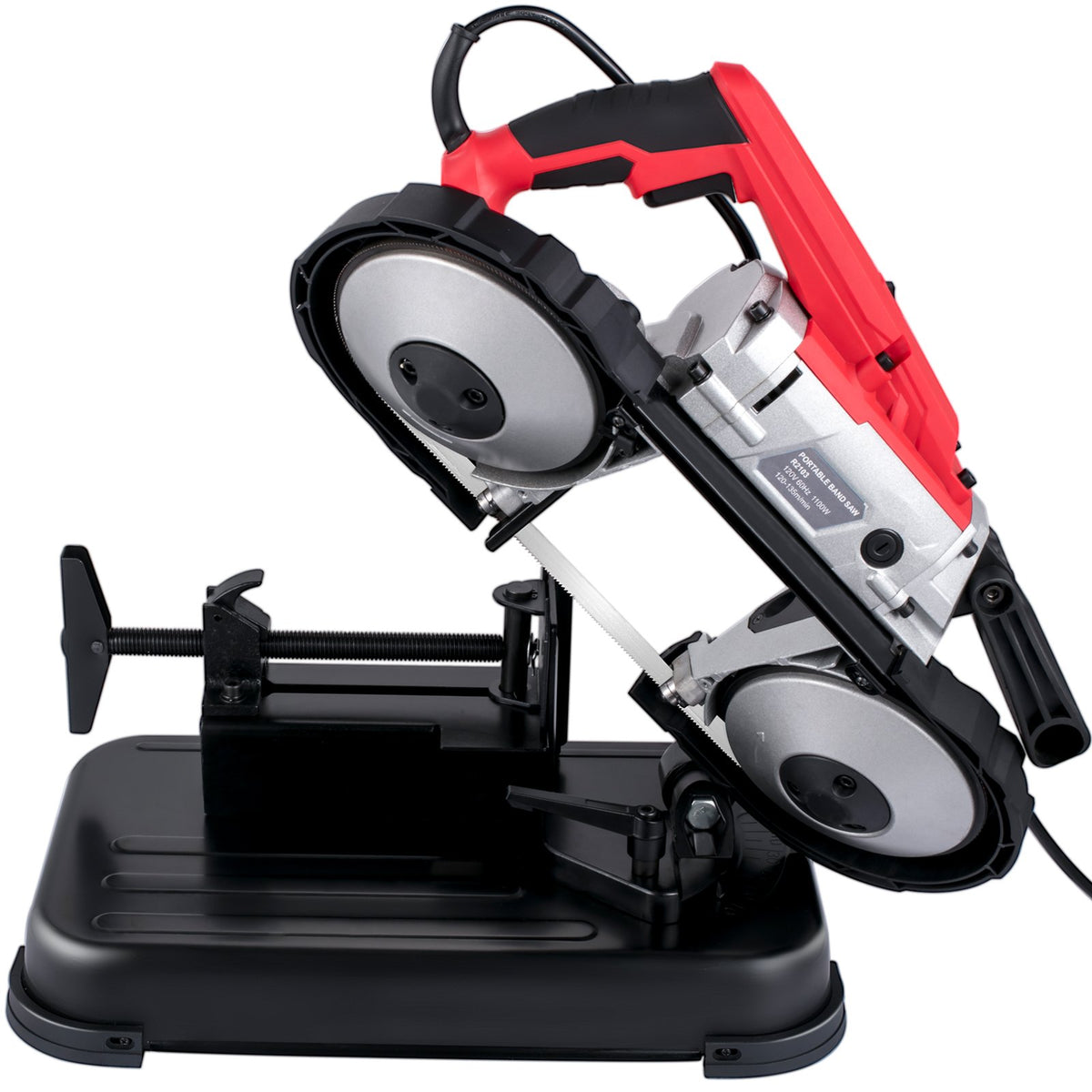 Portable Band Saw Cordless Handheld 127mm Cutting Capacity Variable Speed 10Amp