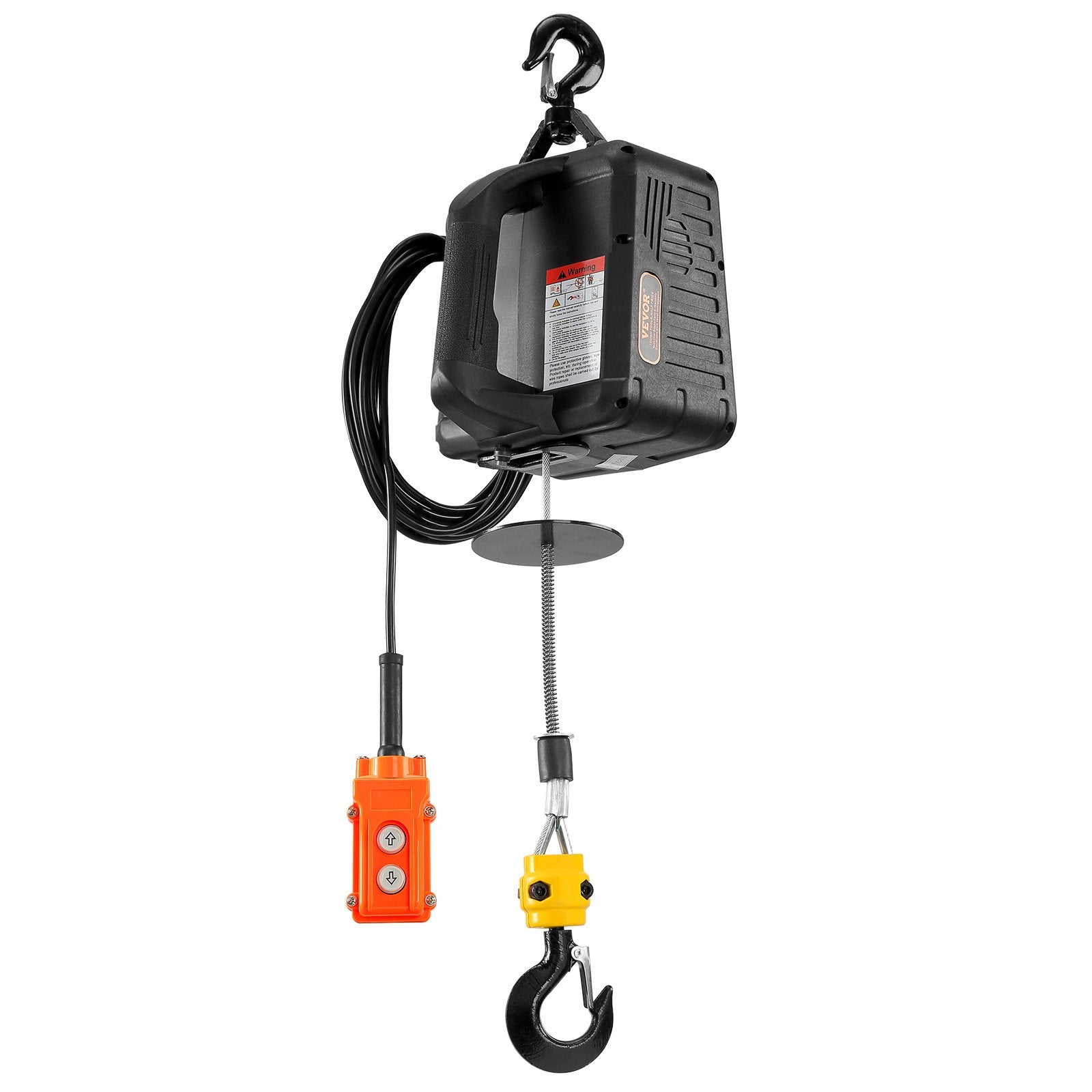 3-in-1 Electric Hoist Winch 500kg 1500W Portable Power Crane