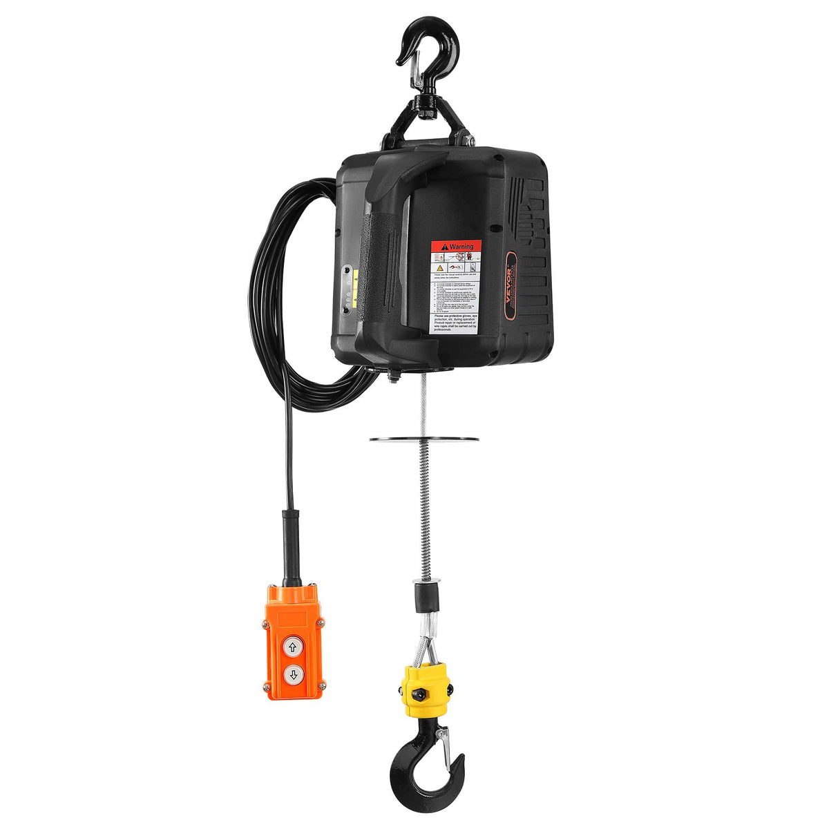3-in-1 Electric Hoist Winch 500kg 1500W Portable Power Crane