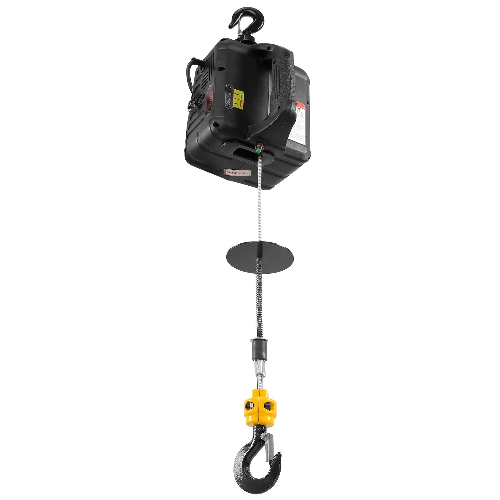 Electric Hoist Winch 2-in-1 Portable Crane 500kg 1500W 7m Height 4m/min Wireless
