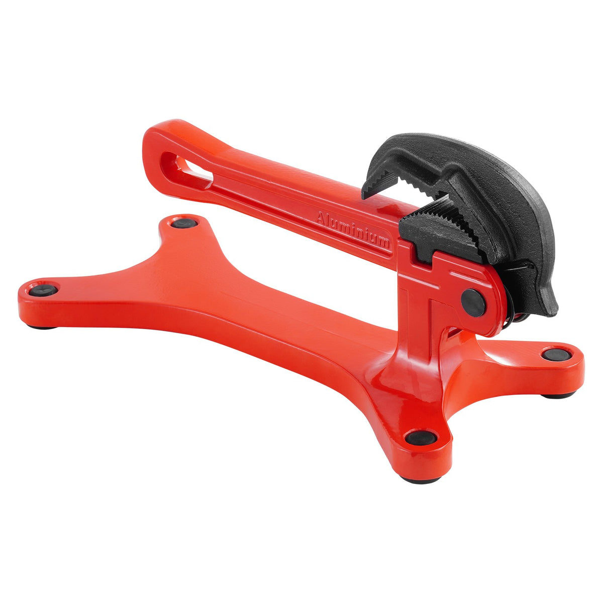 Pipe Vise Portable Lightweight Aluminum 1/8-1-1/2 Inch Clamping for Plumbing