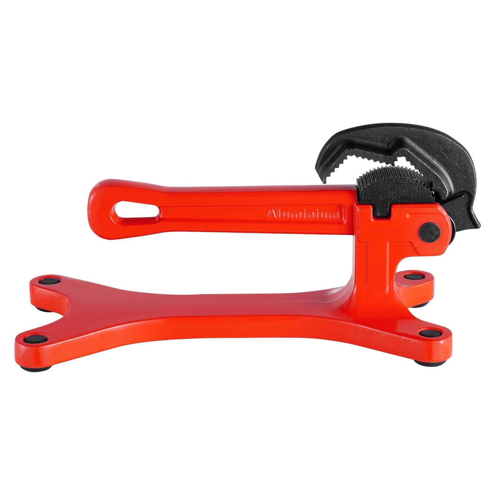 Pipe Vise Portable Lightweight Aluminum 1/8-1-1/2 Inch Clamping for Plumbing