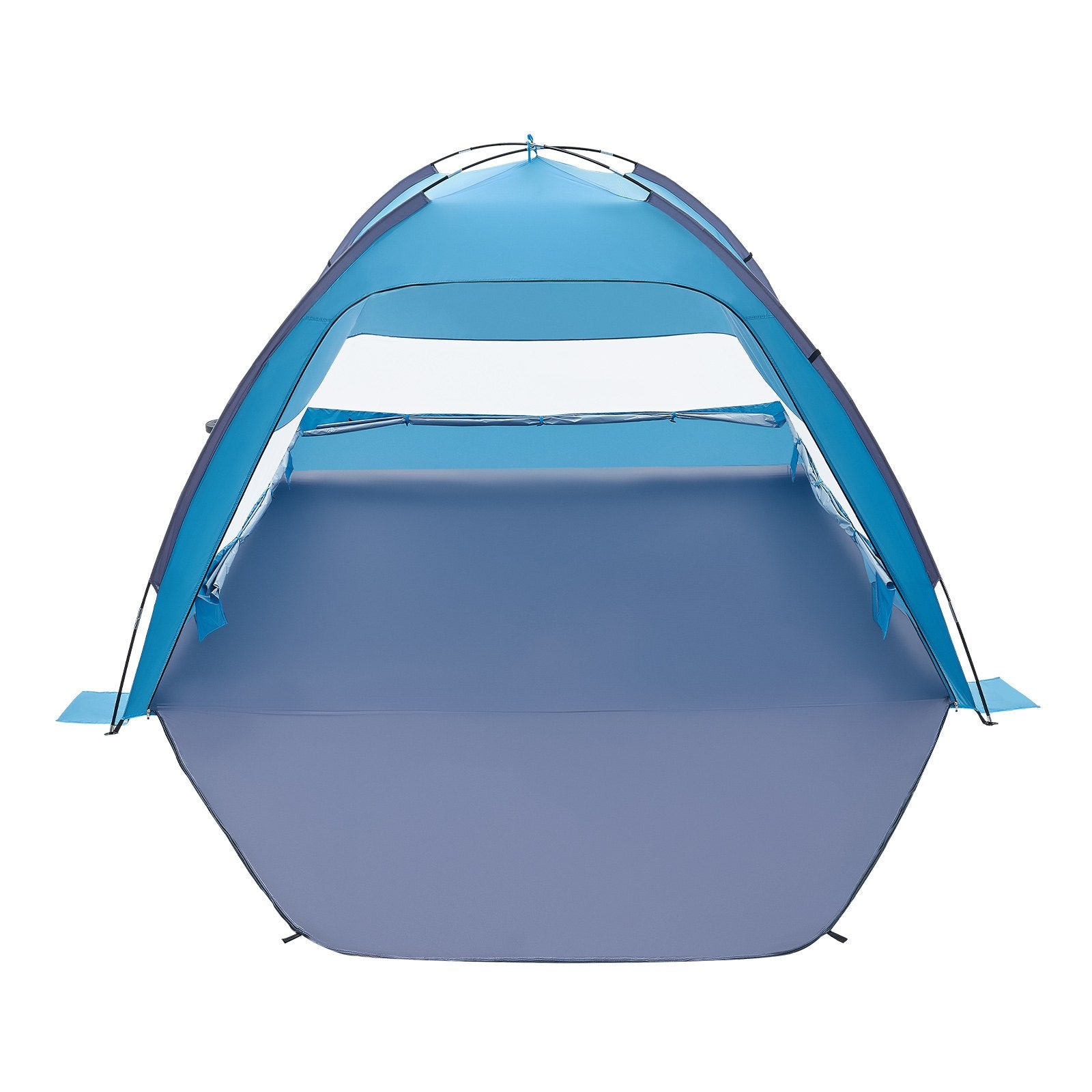 Portable Beach Tent Sun Shelter UPF 50+ Canopy with Carry Bag and Sand Pockets