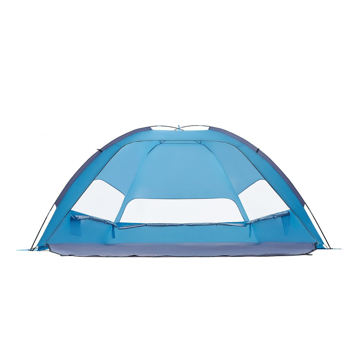 Portable Beach Tent Sun Shelter UPF 50+ Canopy with Carry Bag and Sand Pockets