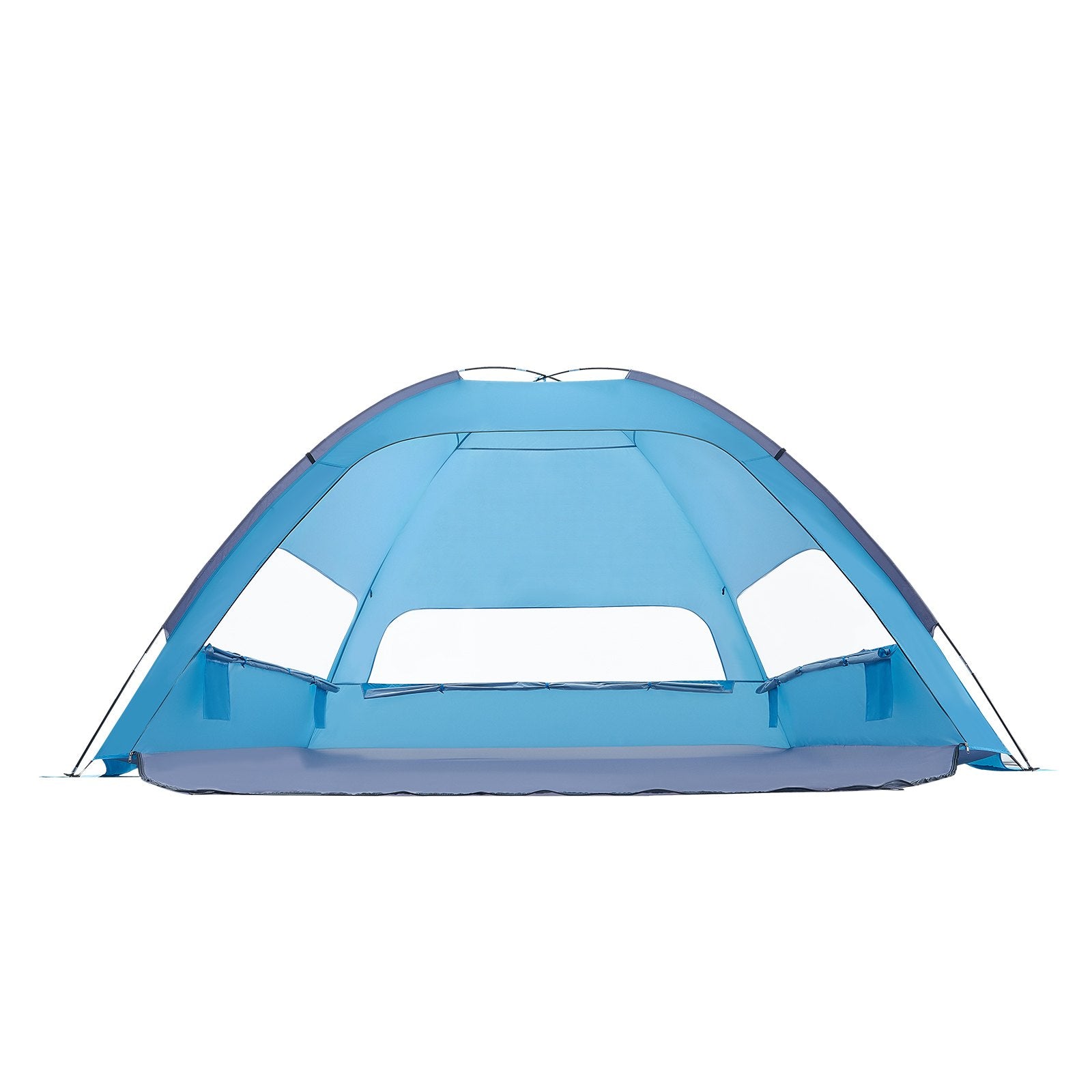 Portable Beach Tent Sun Shelter UPF 50+ Canopy with Carry Bag and Sand Pockets