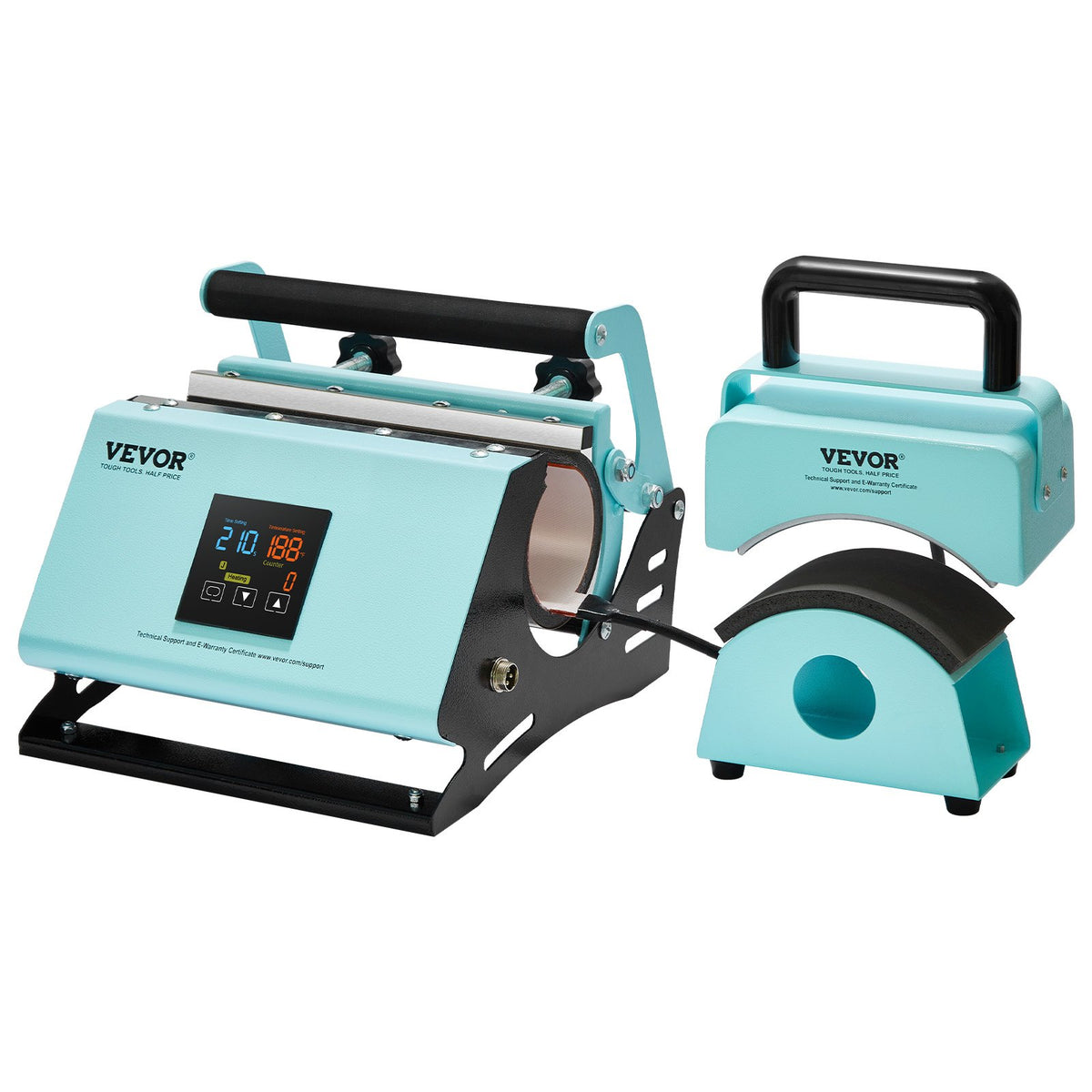 2-in-1 Tumbler and Hat Heat Press Machine for 11-30oz Sublimation Tumblers
