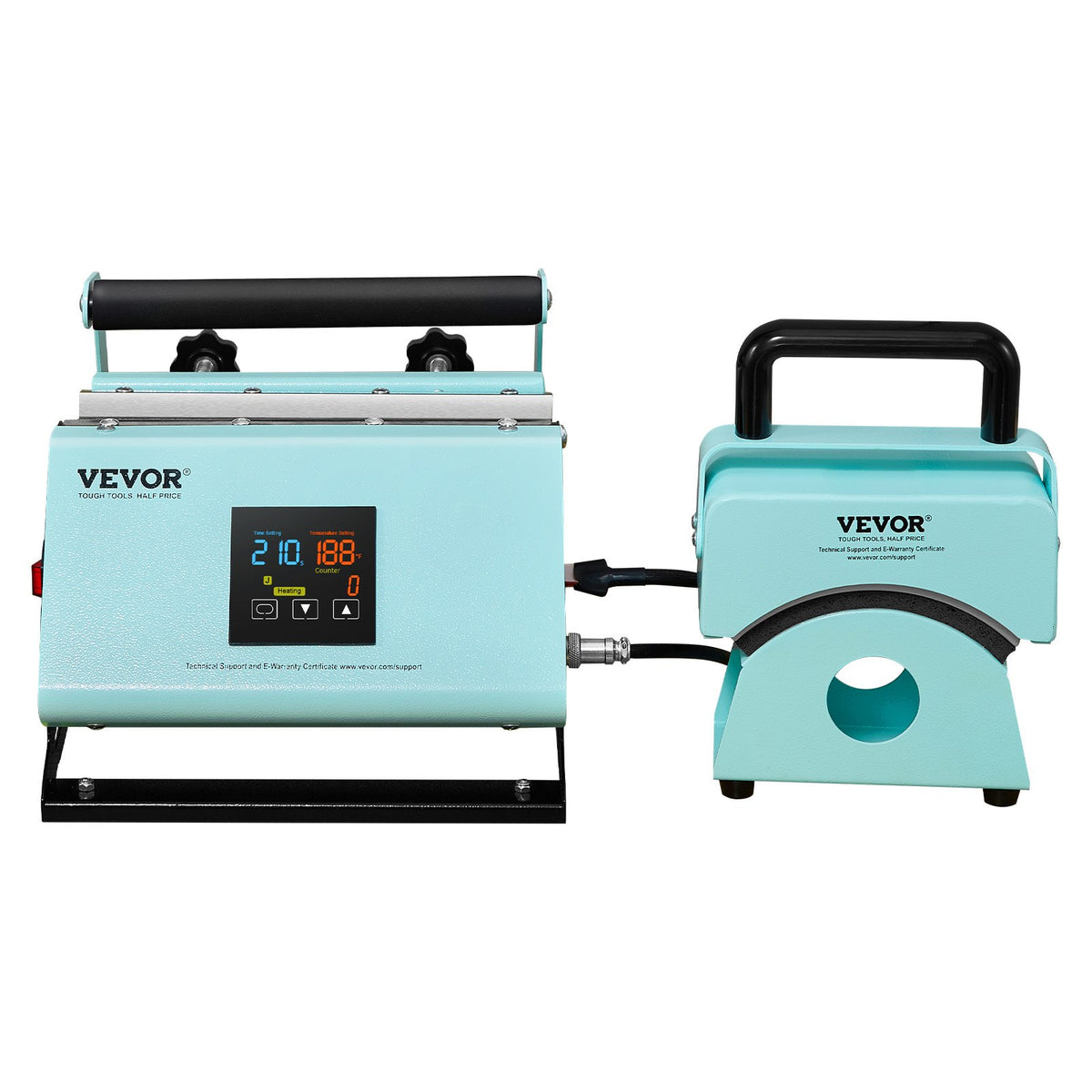2-in-1 Tumbler and Hat Heat Press Machine for 11-30oz Sublimation Tumblers