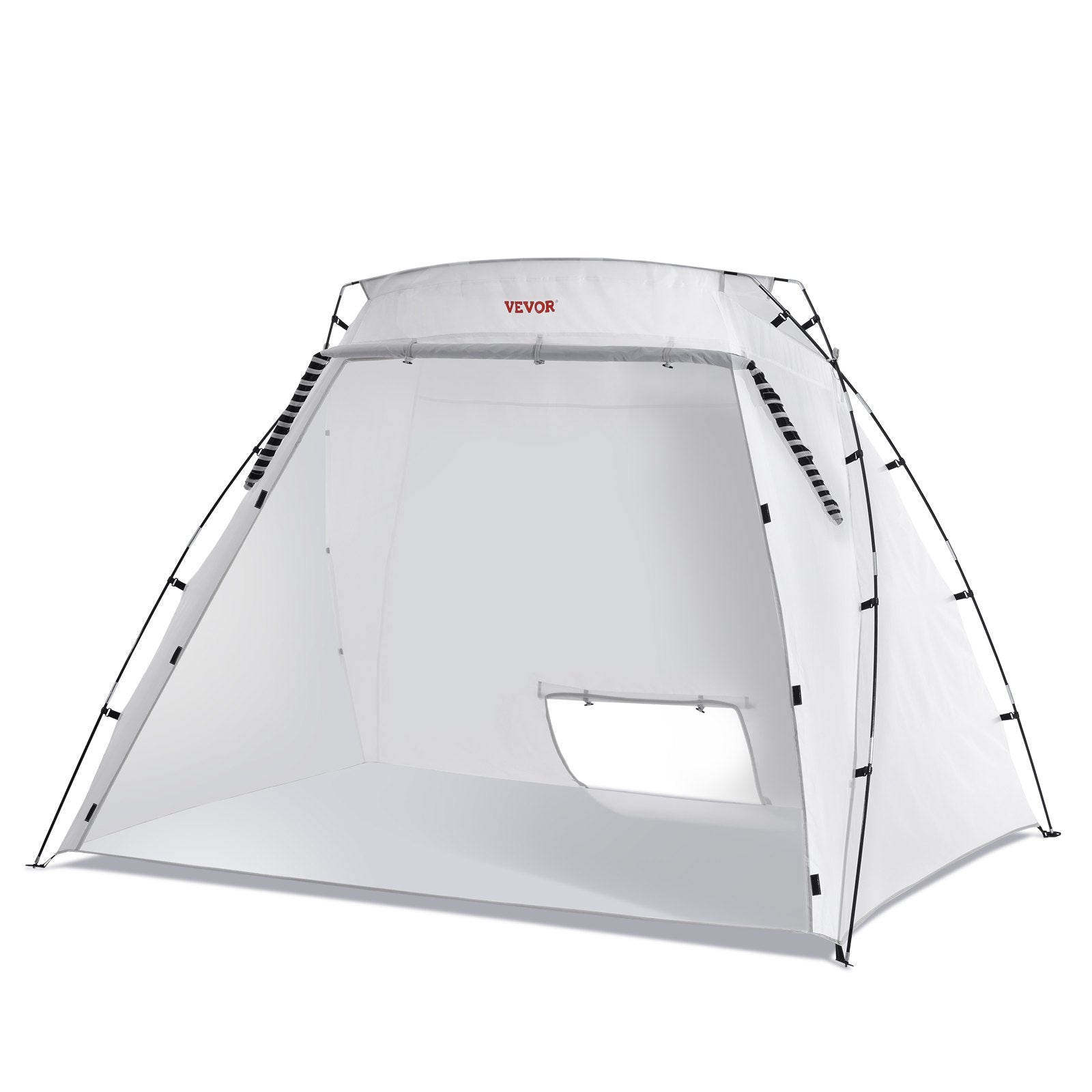 Portable Paint Booth, 7.5x5.2x5.2ft Spray Paint Tent with Floor and Mesh Screen