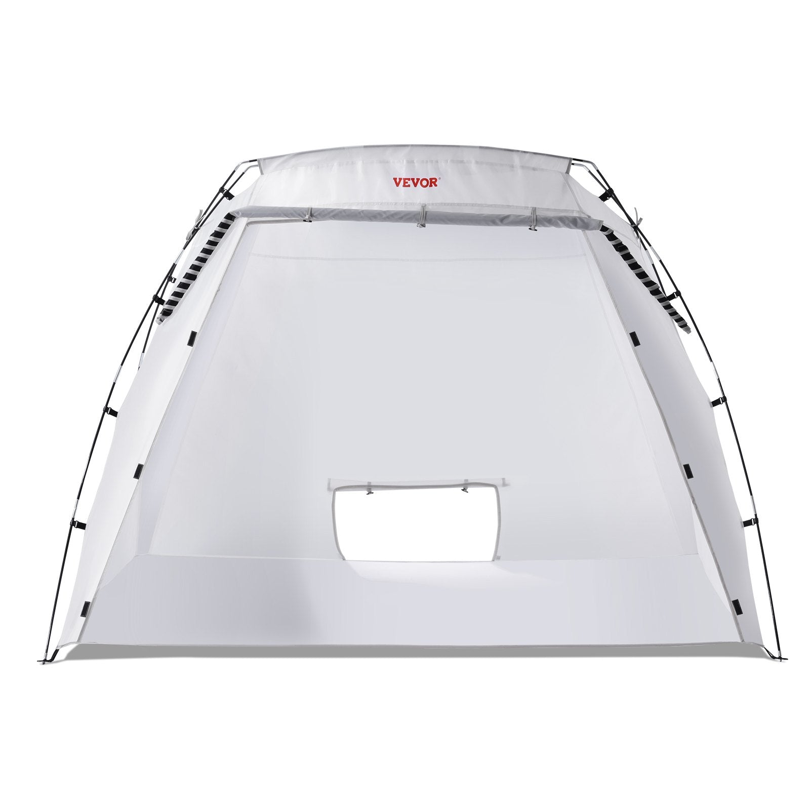 Portable Paint Booth, 7.5x5.2x5.2ft Spray Paint Tent with Floor and Mesh Screen