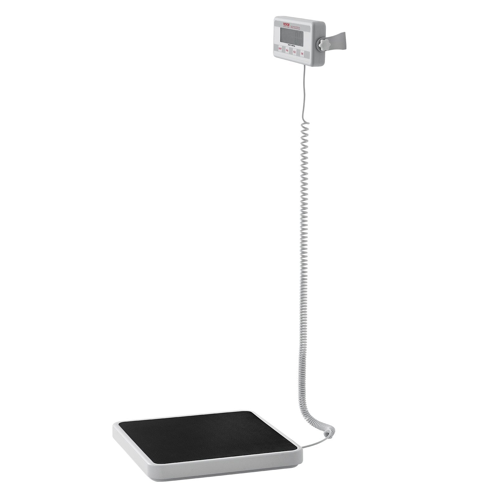 Portable Medical Scale Digital Physician 400LBS Professional Anti-Slip Mat kg/lb