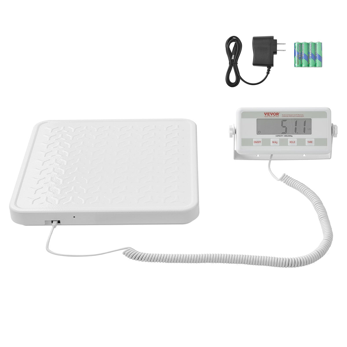 Portable Medical Scale Digital Physician 440LBS Professional Anti-Slip Platform