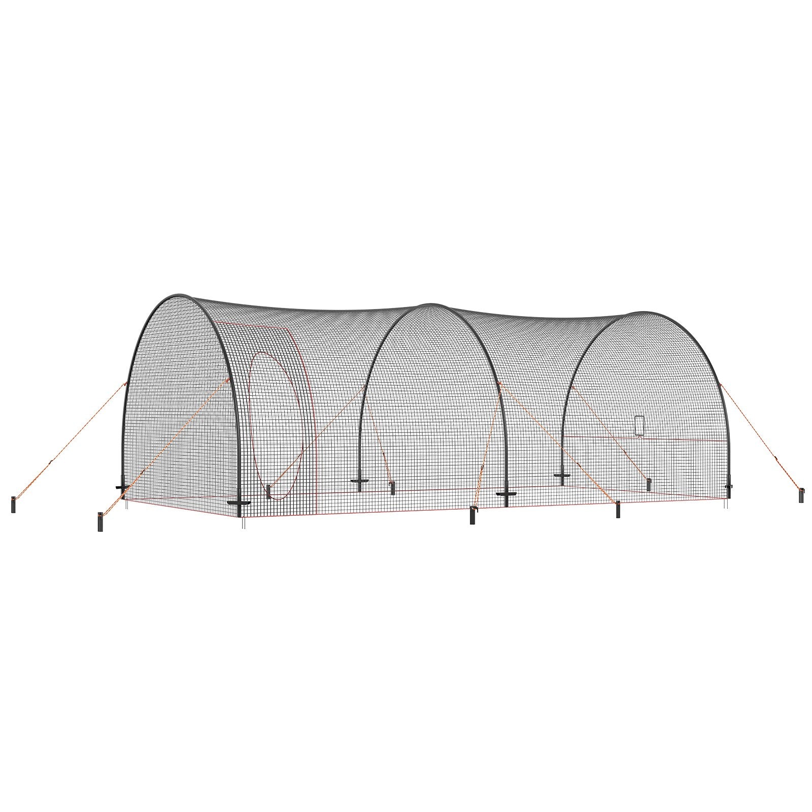 Baseball Batting Cage 670cm Portable Net & Frame with Carry BagBackyard Training