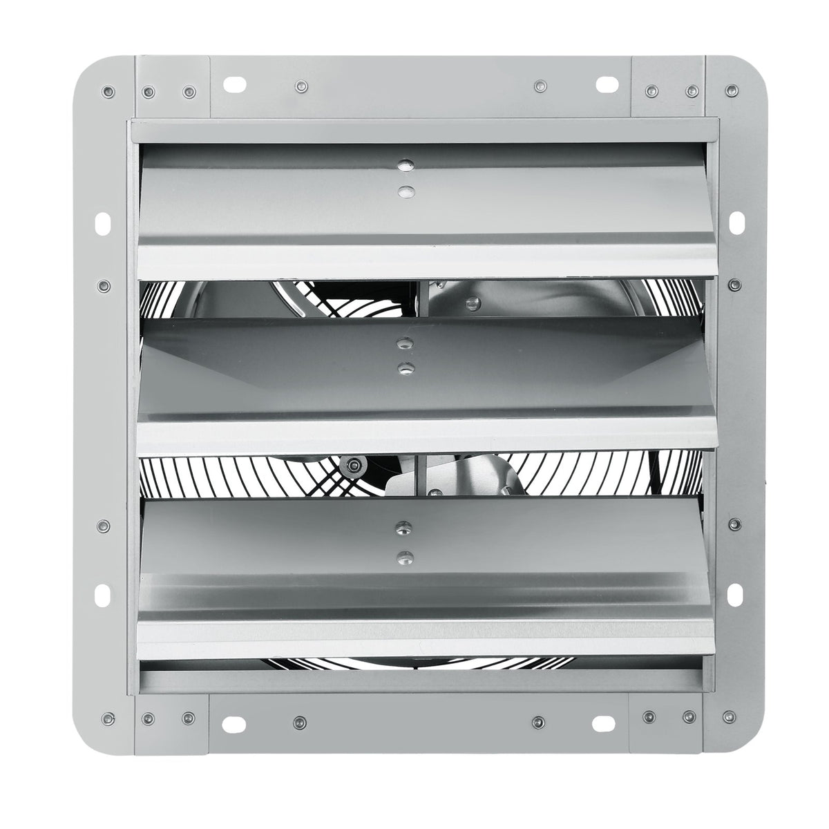Shutter Exhaust Fan 356mm 1400RPM 994 CFM Aluminum Wall Mount AC Motor Vent Fans
