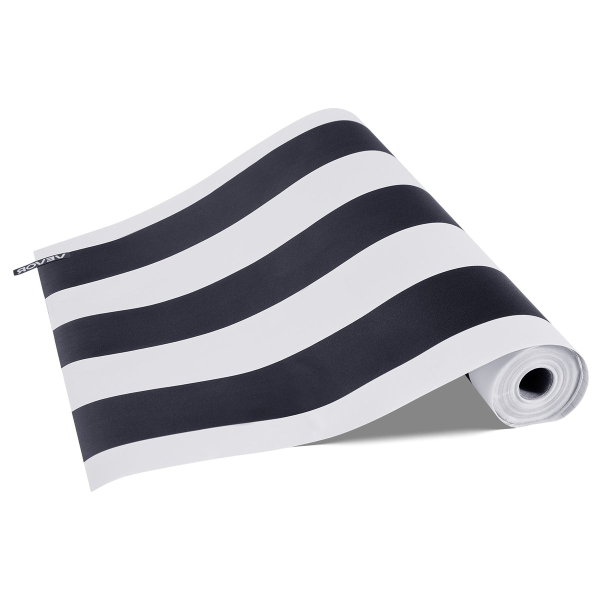 Peel and Stick Wallpaper 45cmx15m Black White Geometric Waterproof Self Adhesive