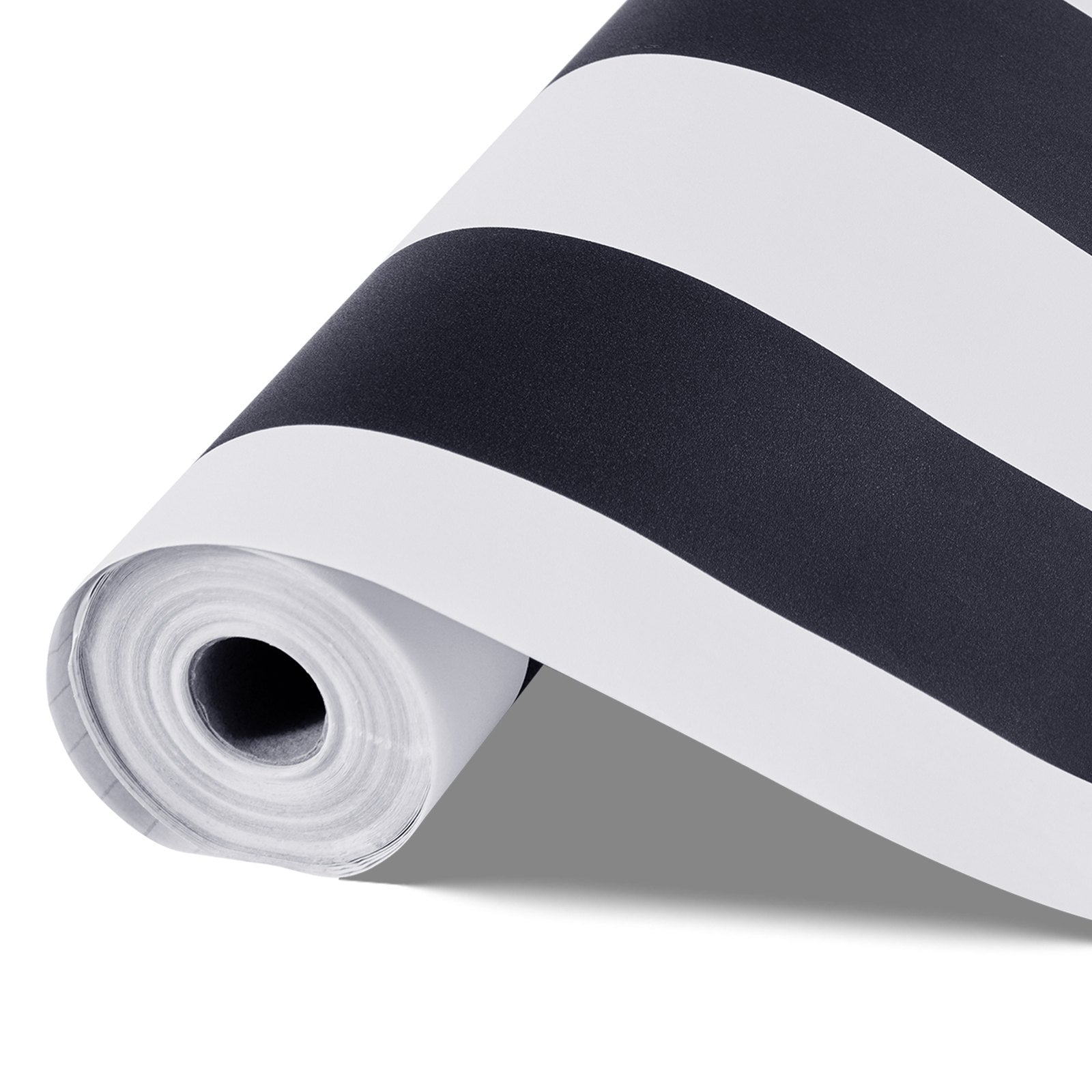 Peel and Stick Wallpaper 45cmx15m Black White Geometric Waterproof Self Adhesive