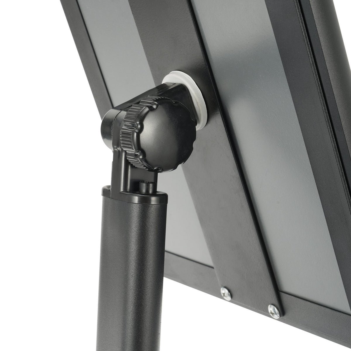 11x17 Pedestal Sign Holder Adjustable Vertical Horizontal Floor Stand Black