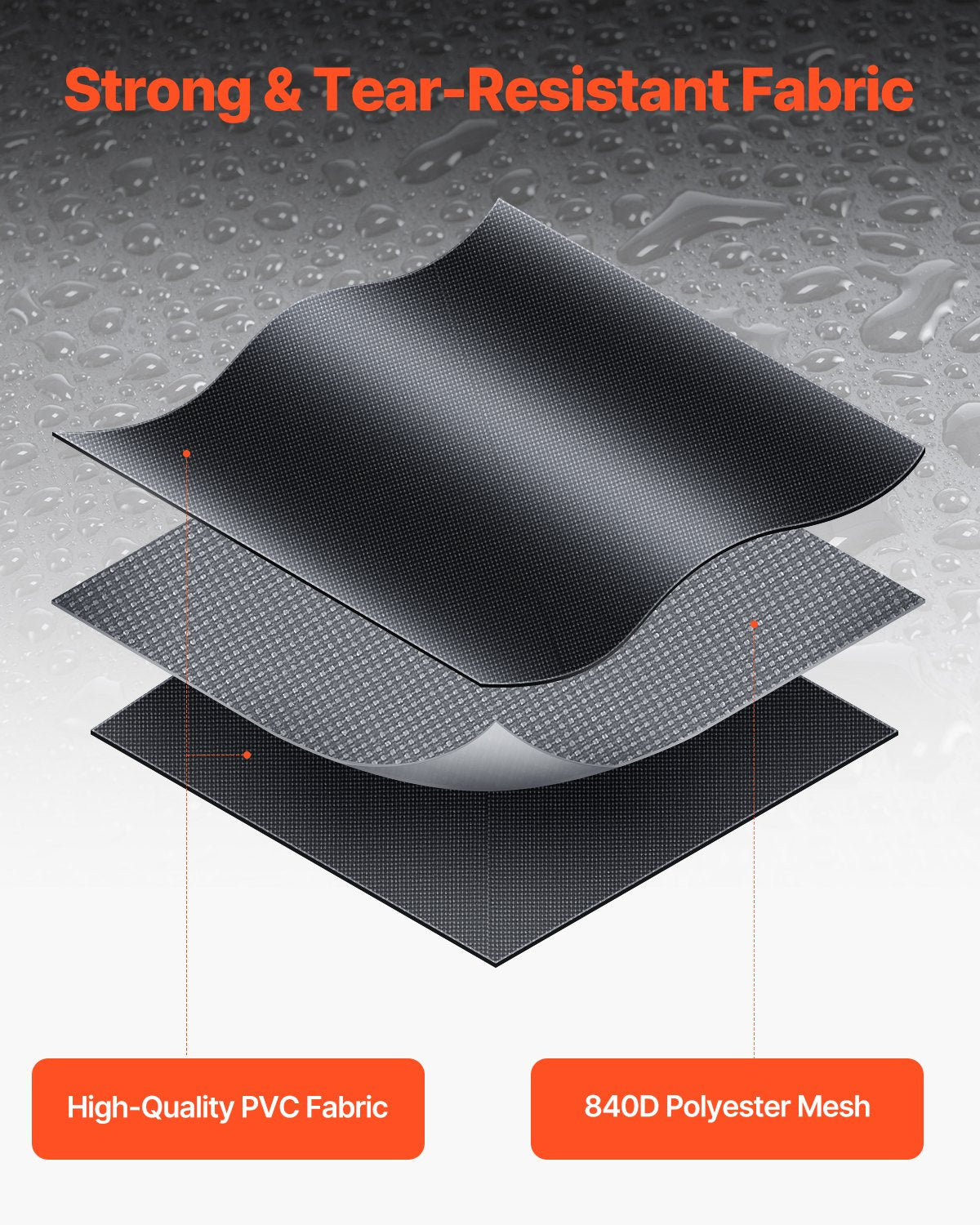 Car Rooftop Cargo Carrier Bag 20cuft Heavy Duty 840D PVC Waterproof w/Lock Mat
