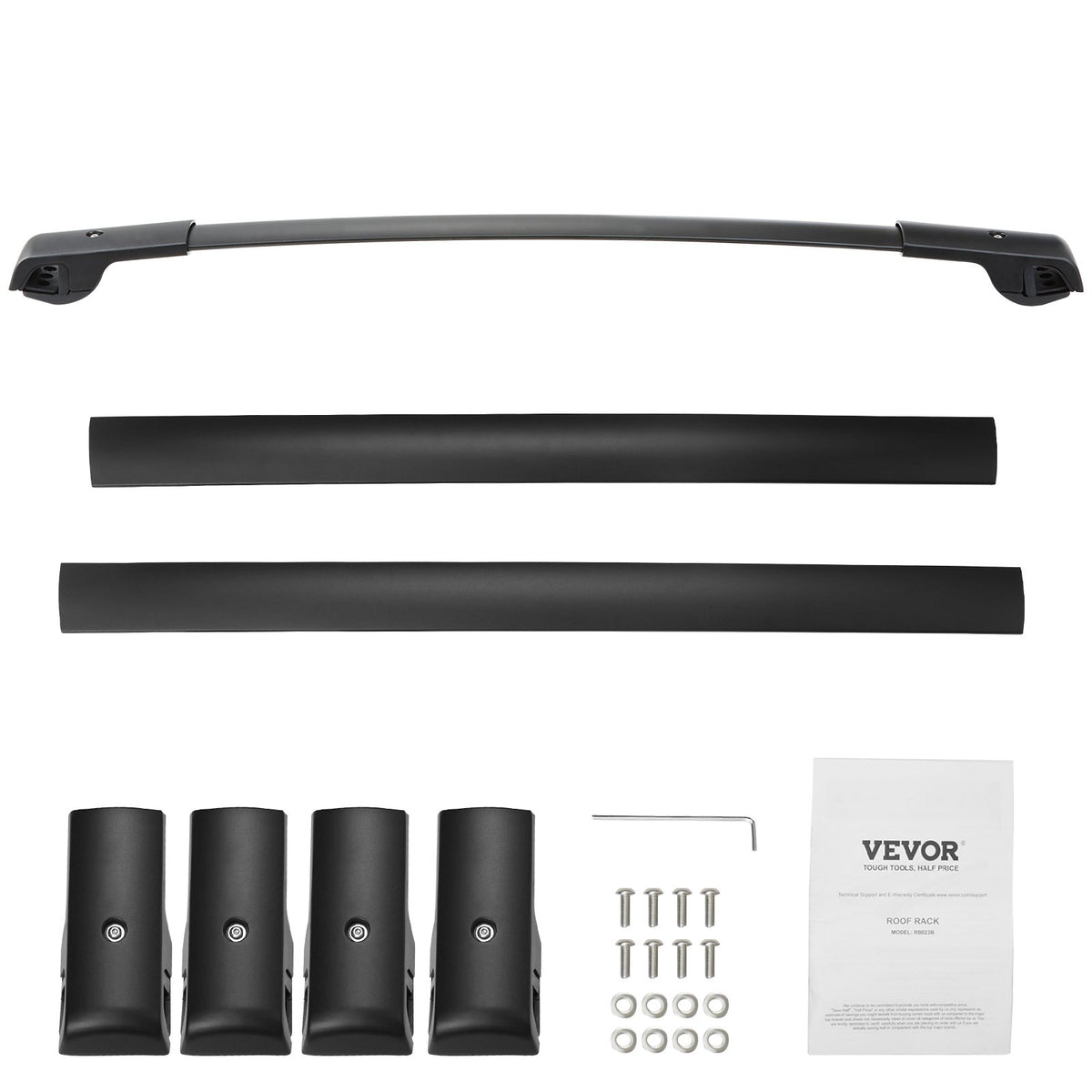 Roof Rack Cross Bars Aluminum for 2014-2021 Subaru Forester 200lbs w/Locks