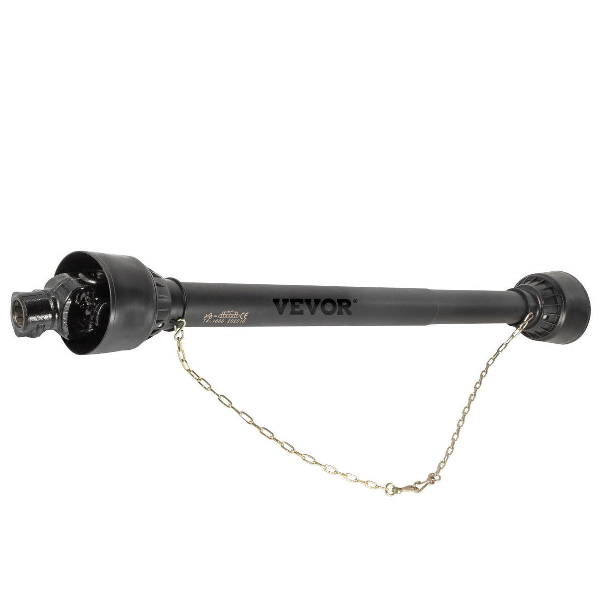 PTO Shaft 3.5cm 6 Spline Tractor Round Implement Series 4 Brush Hog Black