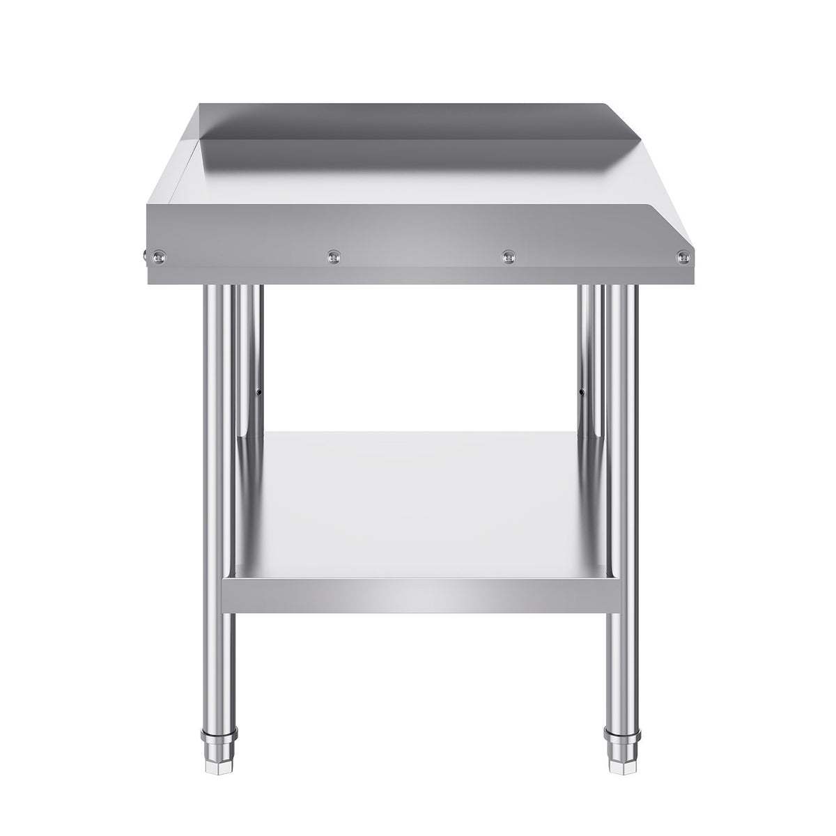 Stainless Steel Work Table 24x28x26 in Commercial Prep Table Adjustable Height